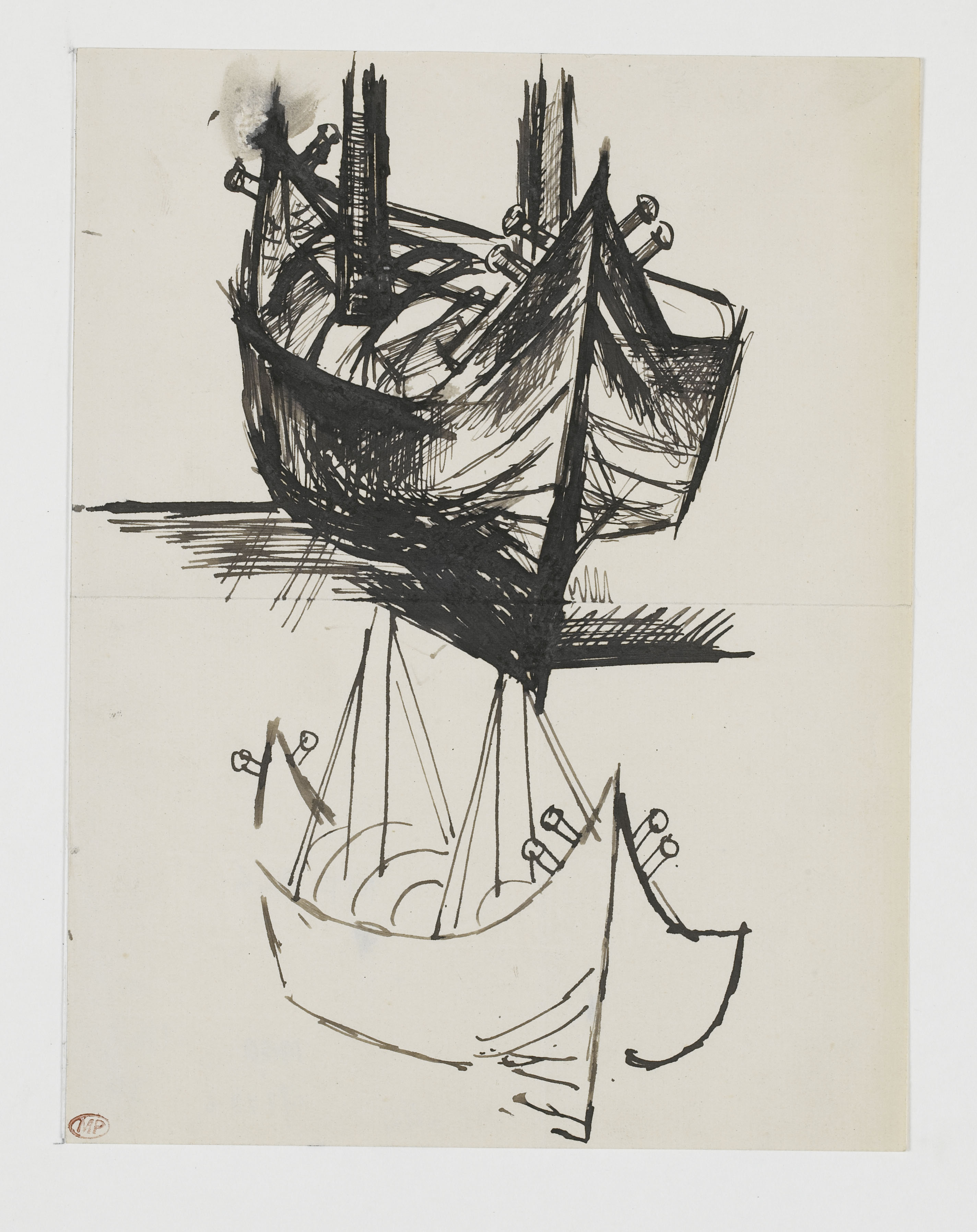 Picasso - Etudes de barque - MP644 - 03-015469