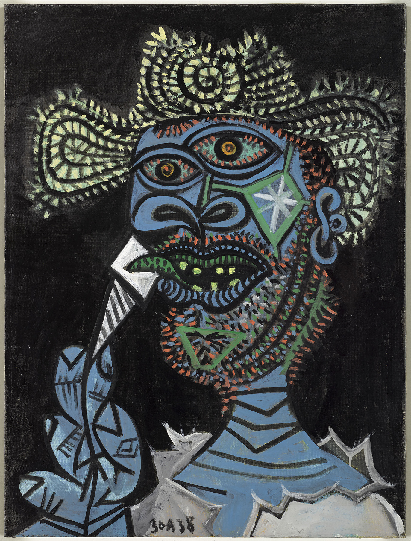 Picasso - Homme au chapeau de paille et au cornet de glace - MP174 - 17-617255