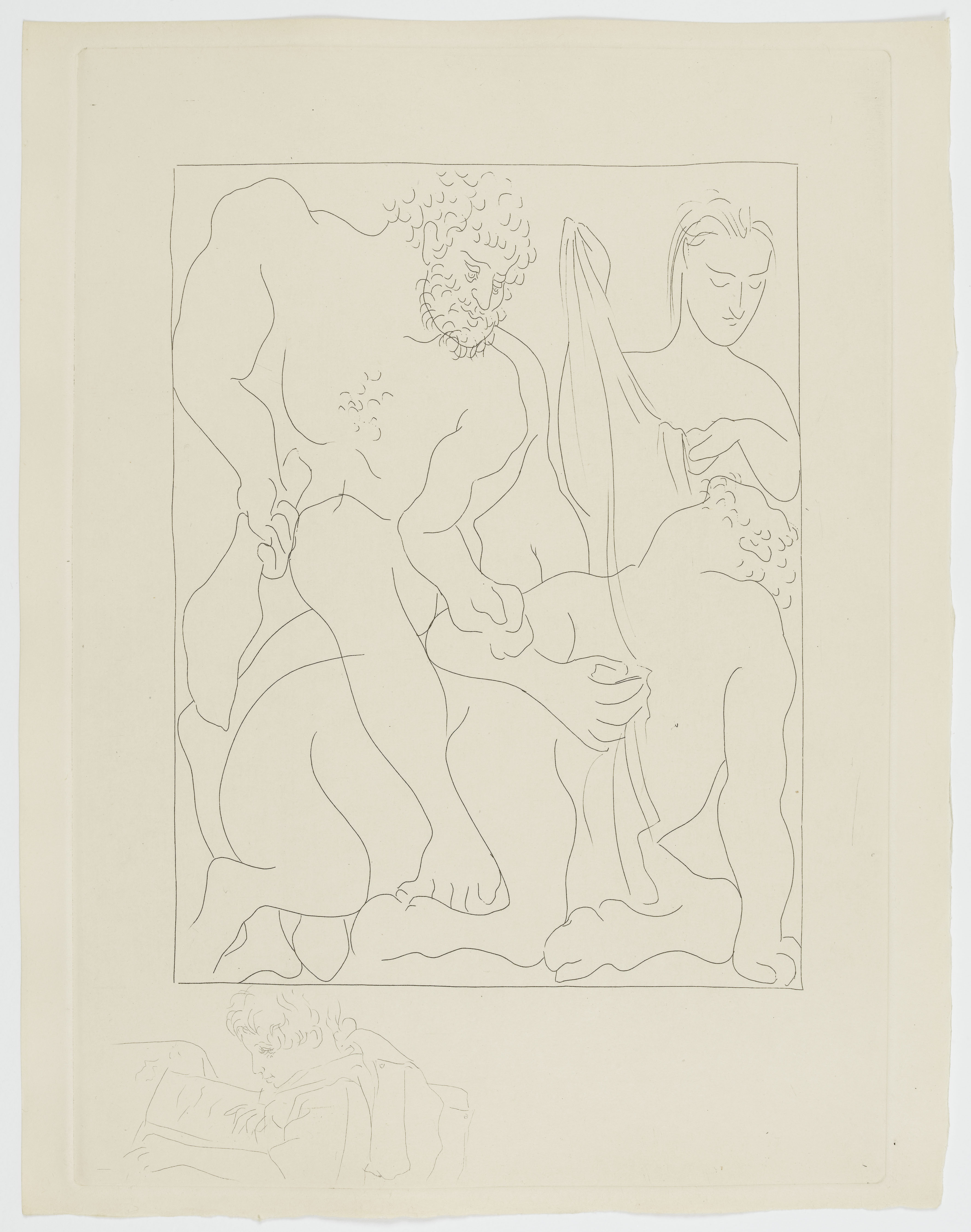 Picasso - Illustration pour "Les métamorphoses" d'Ovide - MP3553;18suite -09-507318 