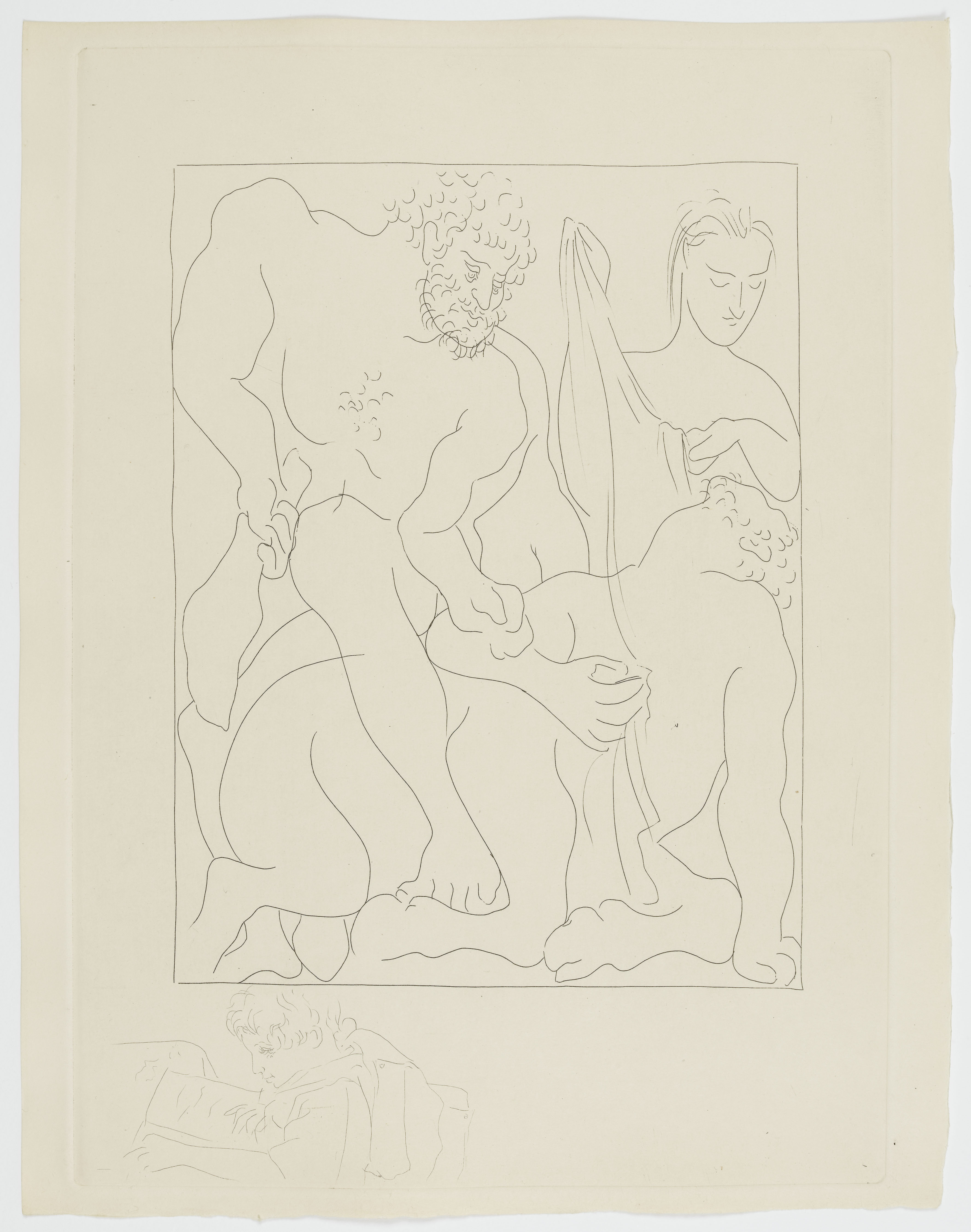Picasso - Illustration pour "Les métamorphoses" d'Ovide - MP3553;18suite -09-507318