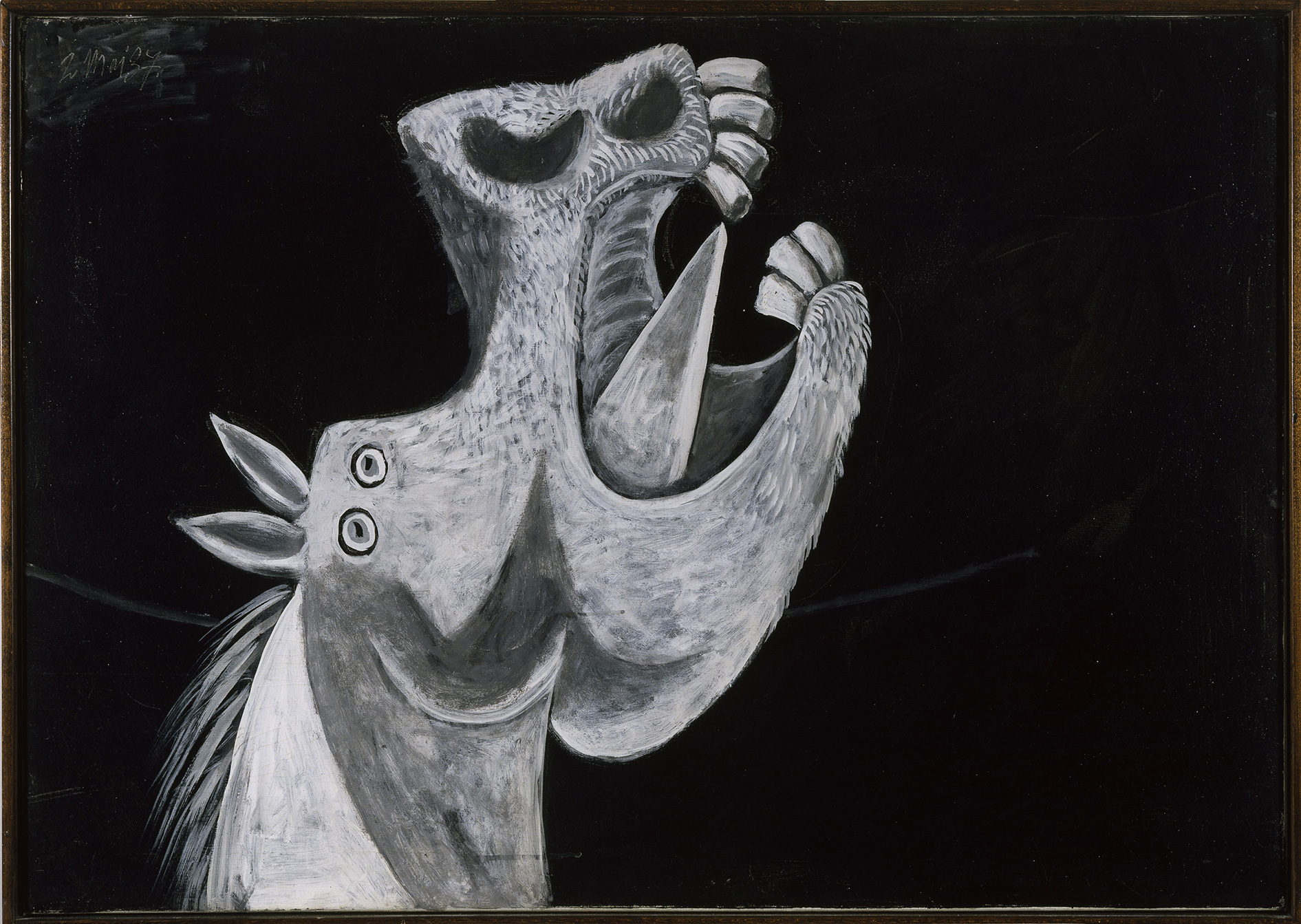 Picasso - Étude pour "Guernica" (Tête de cheval) - Musée national centre d’art Reina Sofia