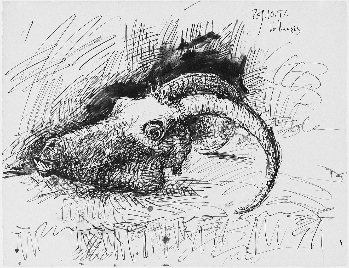 Picasso - Crâne de chèvre - MP1990-90 - 04-002222