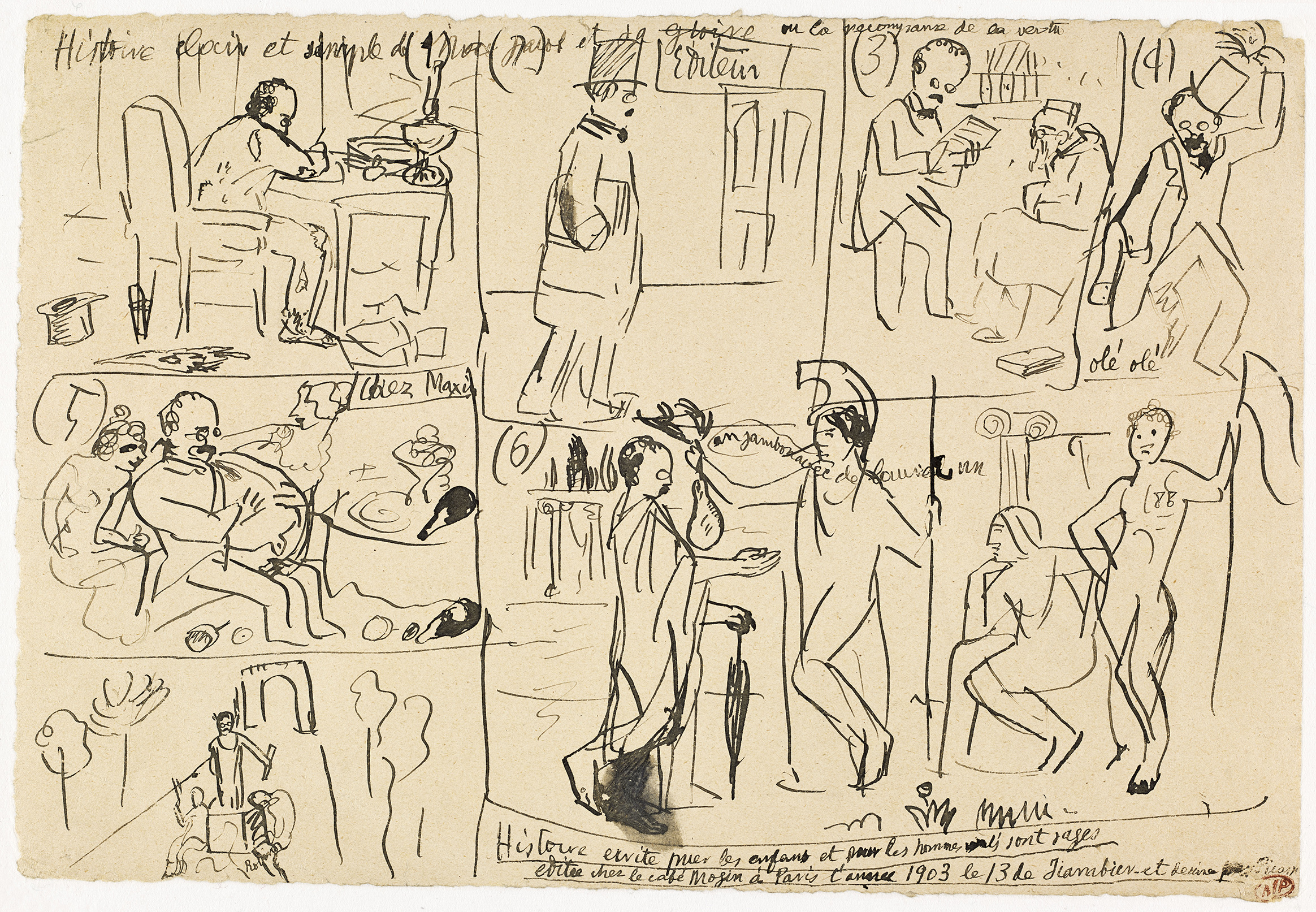 Picasso - Histoire claire et simple de Max Jacob - MP468 - 15-569524