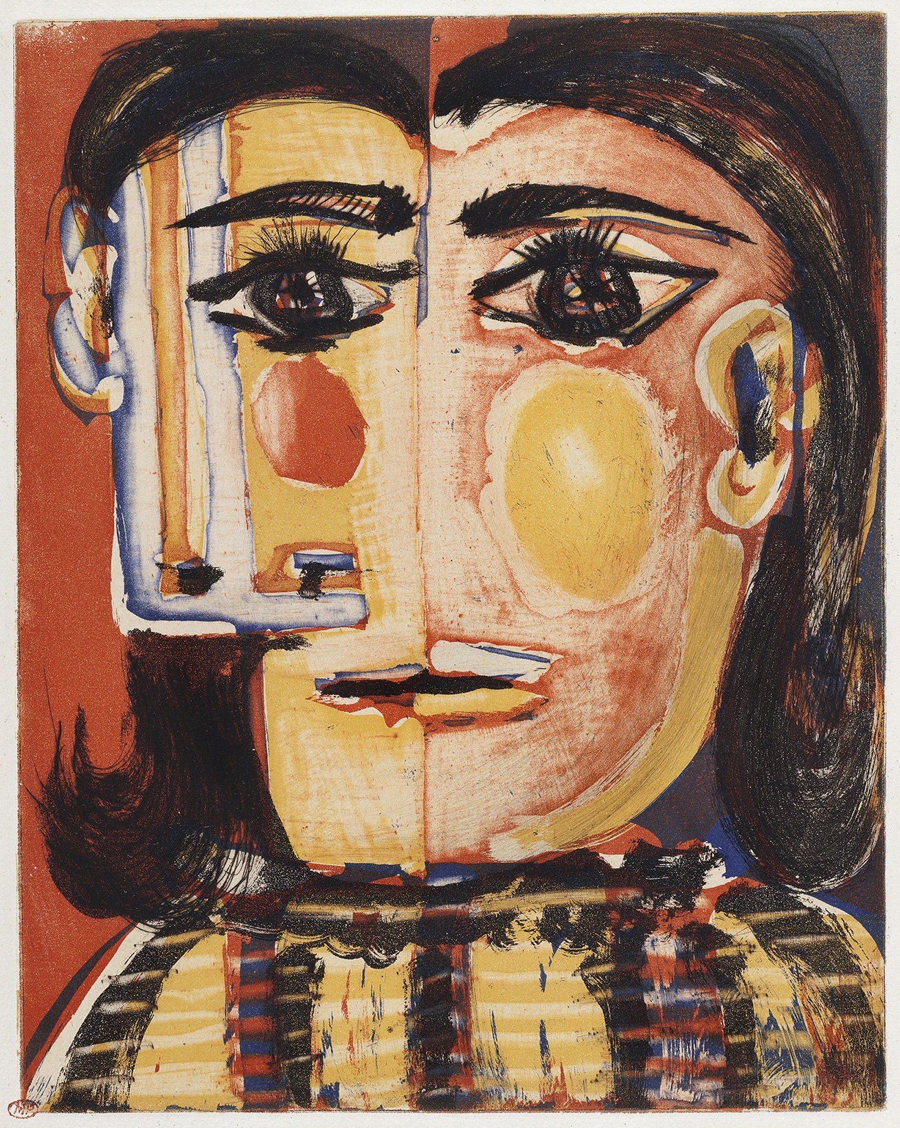 Picasso - Tête de femme n°5. Portrait de Dora Maar - MP2820 - 93-004195 - 