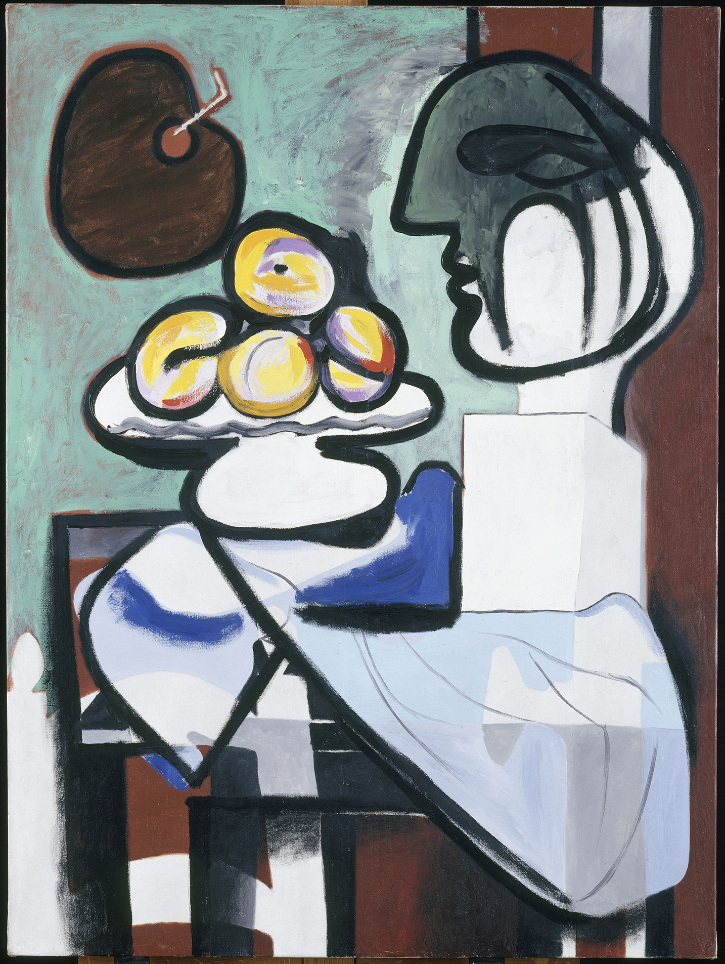 Picasso - Nature morte : buste, coupe et palette - MP140 - 18-501847