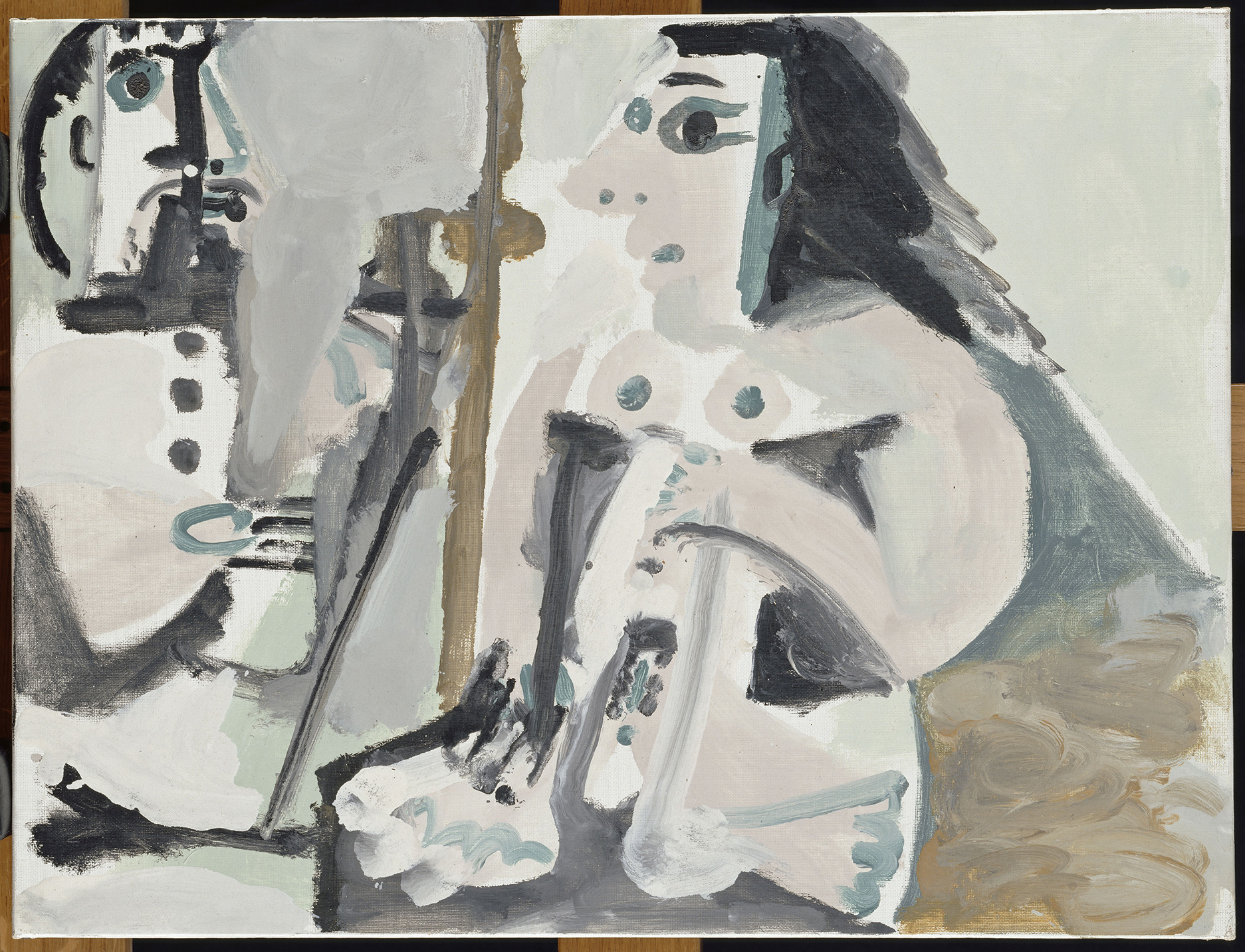 Picasso - Le peintre et son modèle - MP1990-31 - 18-543807 