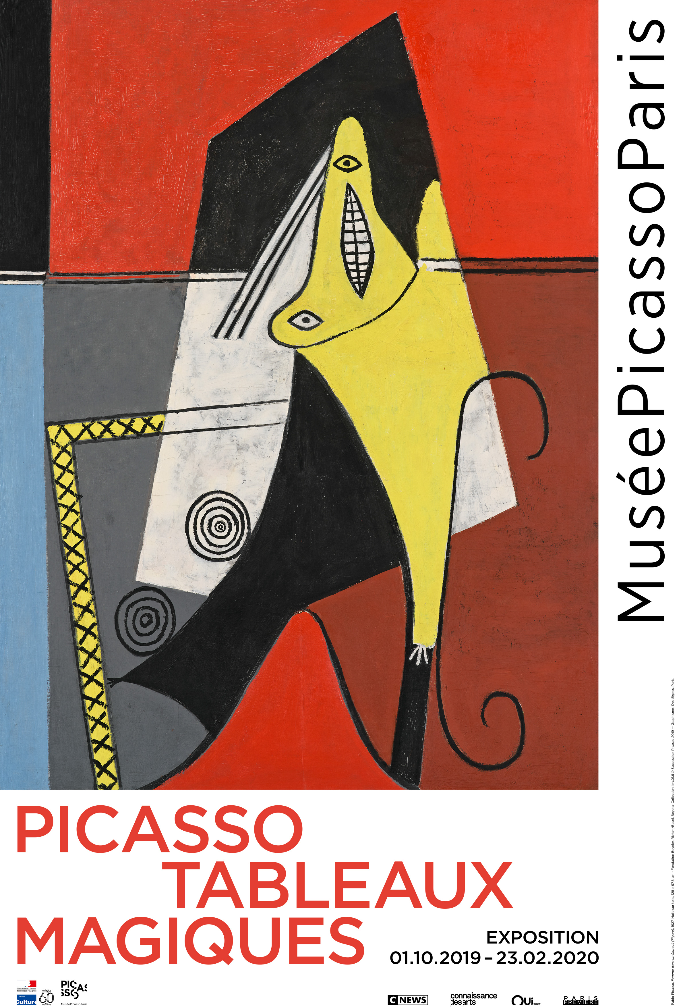 Affiche "Picasso. Tableaux magiques" 