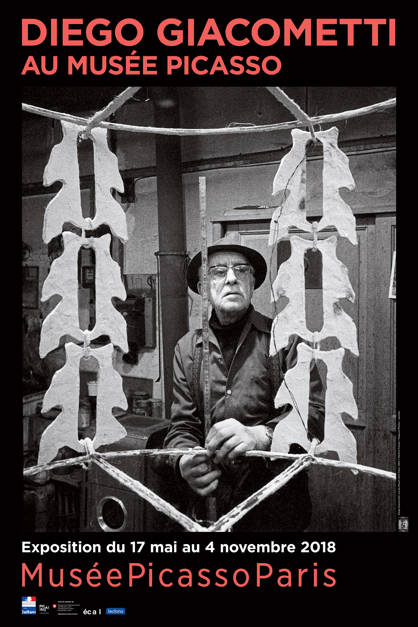 Affiche Diego Giacometti au Musée national Picasso-Paris