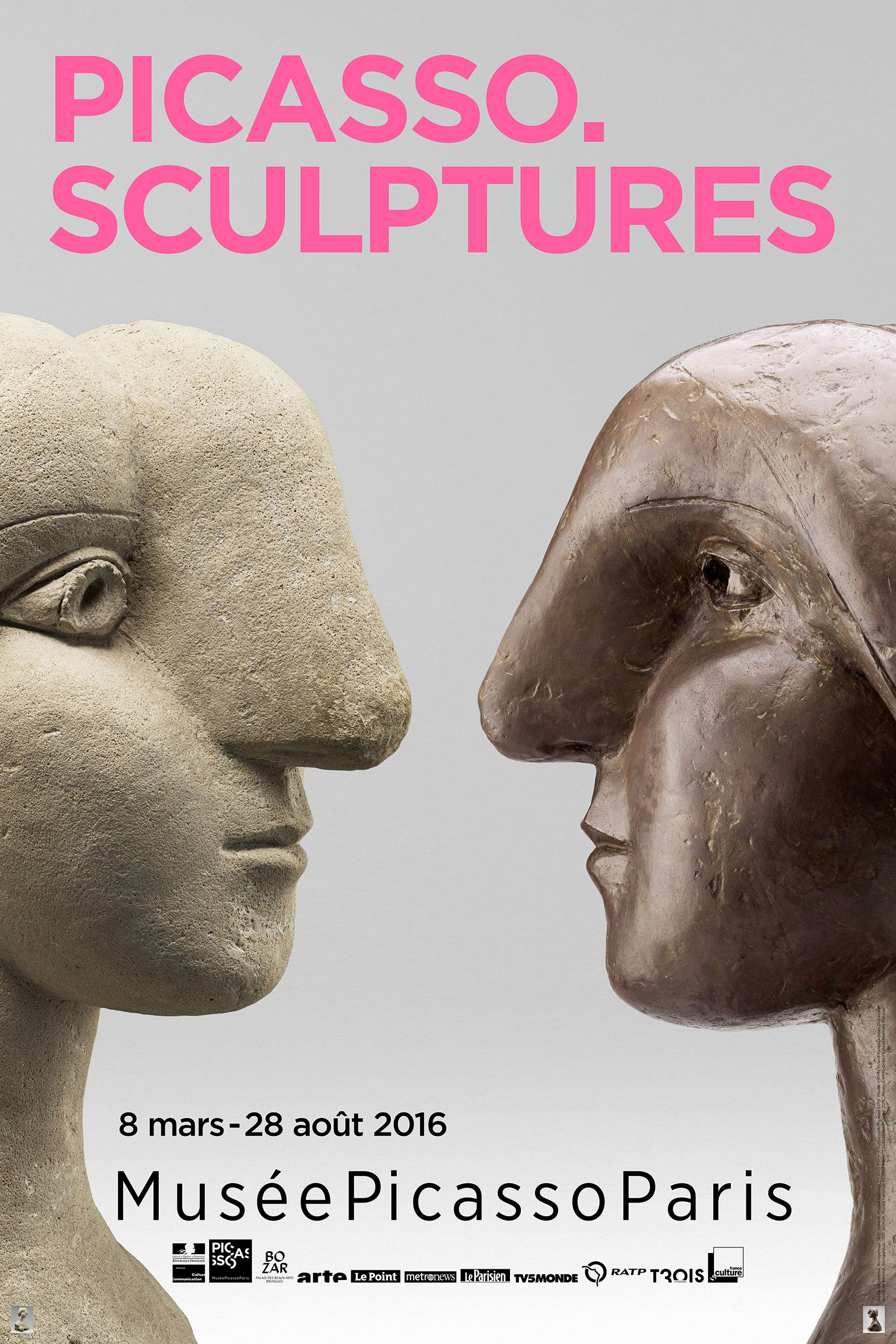 Affiche Picasso. Sculptures