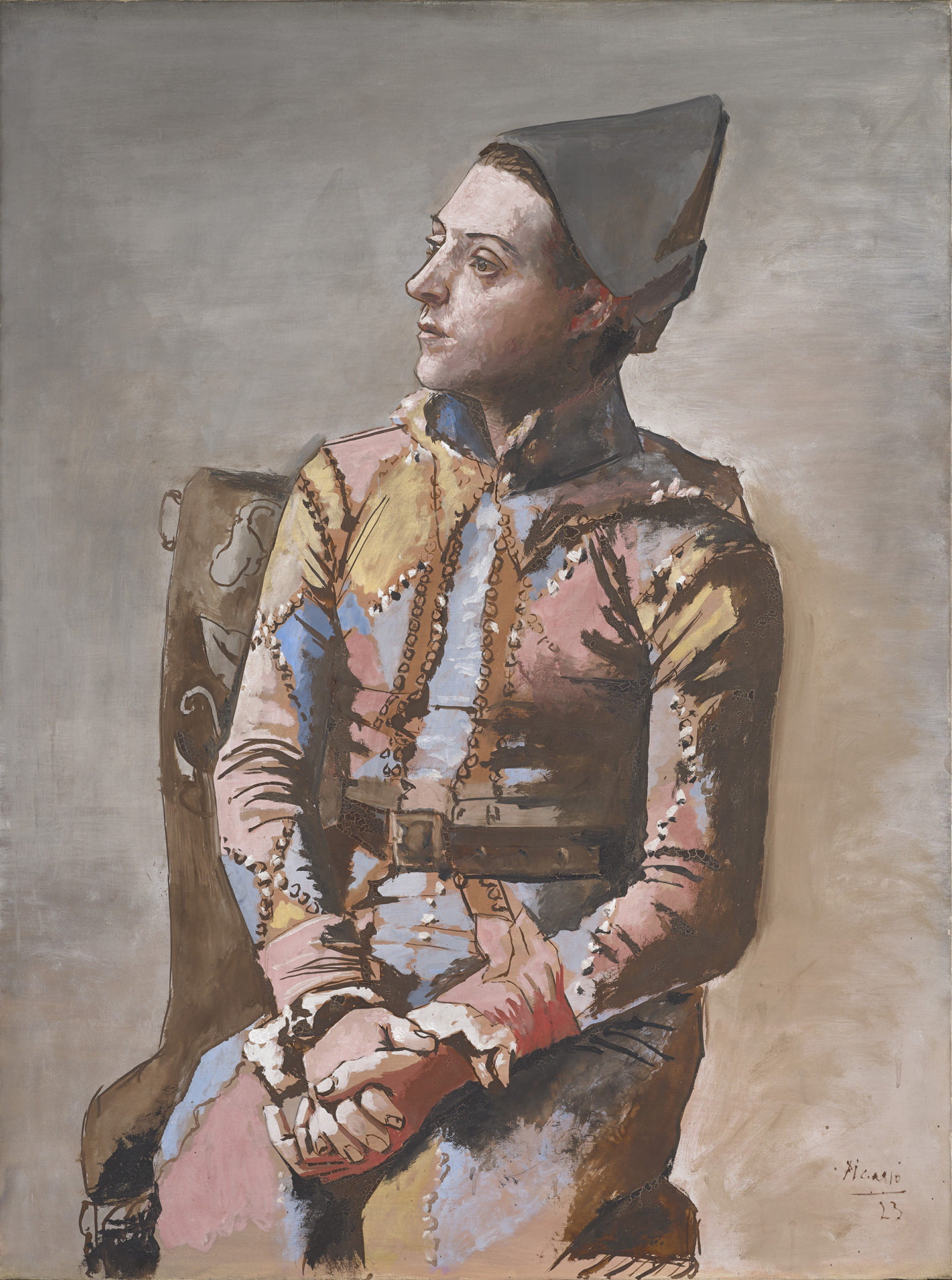 Picasso - Arlequin assis - Kunstmuseum Basel