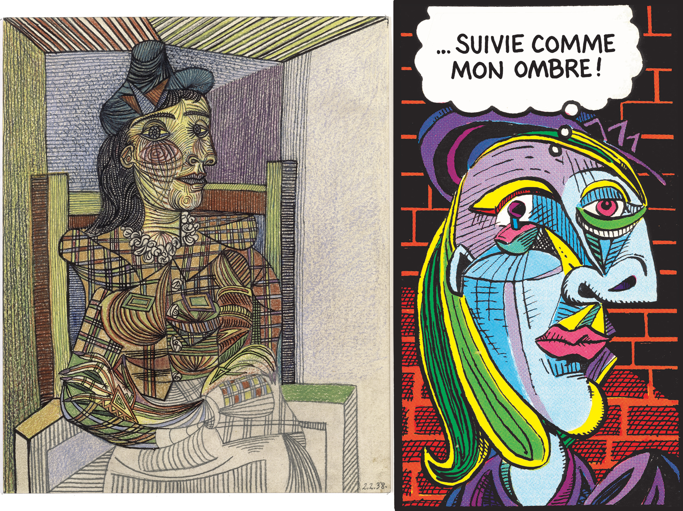 Dora-Maar-assise-et-Dora-Maar-par-Spiegelman