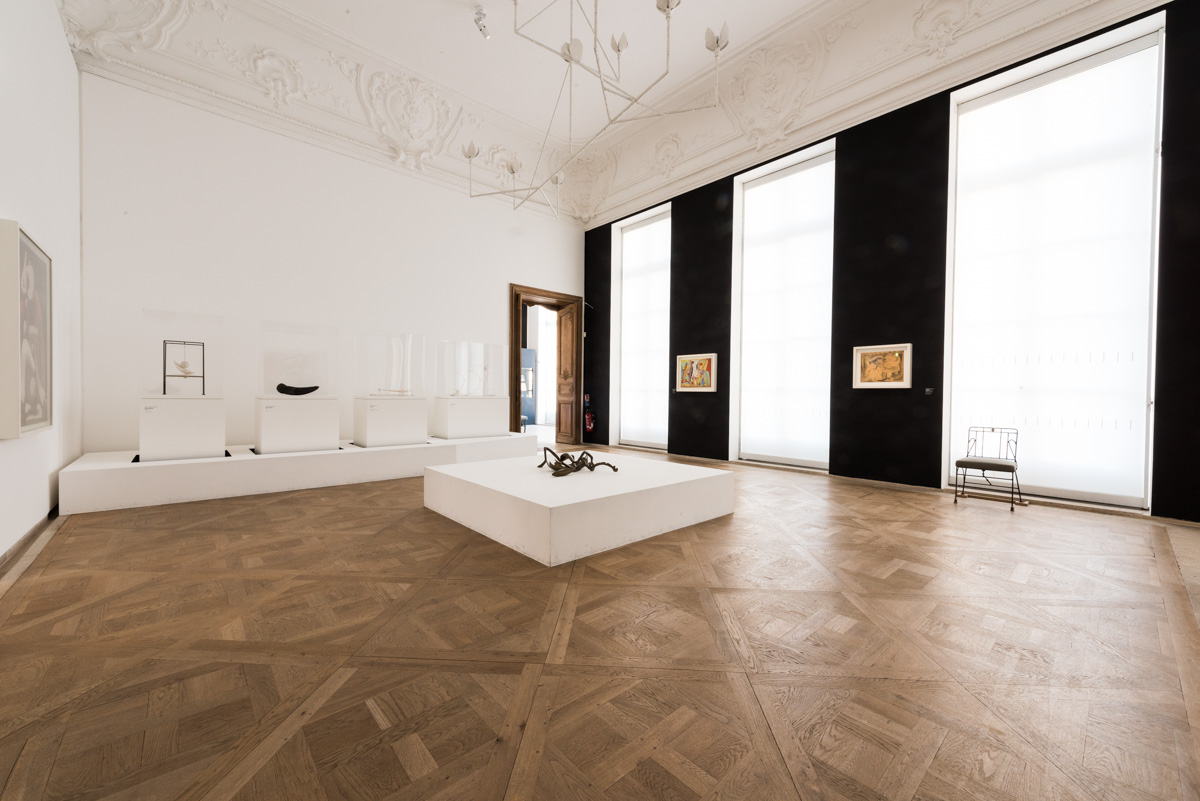 Salles de l'exposition Picasso-Giacometti