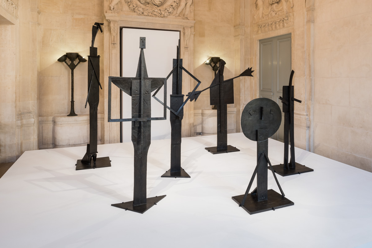 Salles de l'exposition Picasso-Giacometti