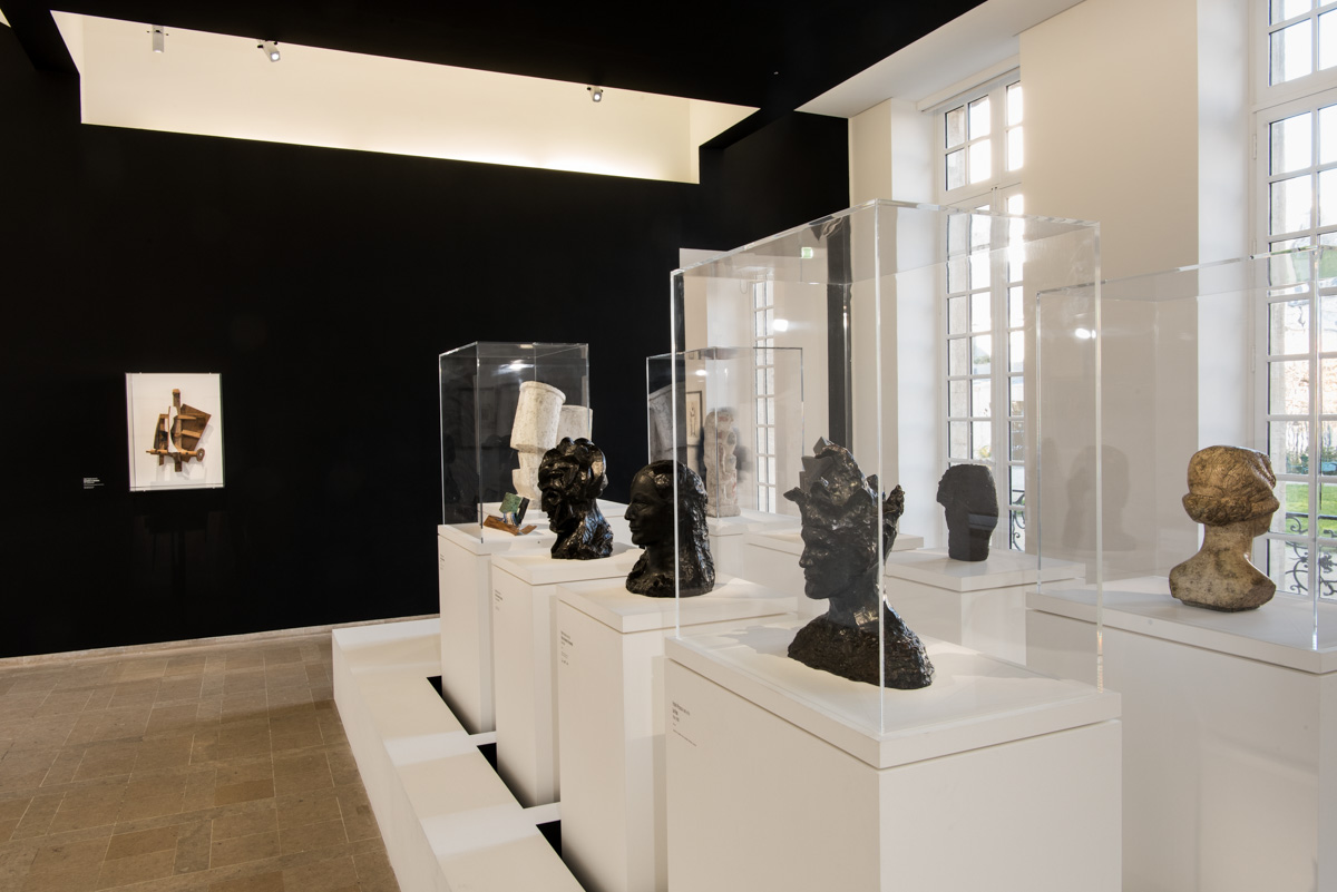 Salles de l'exposition Picasso-Giacometti