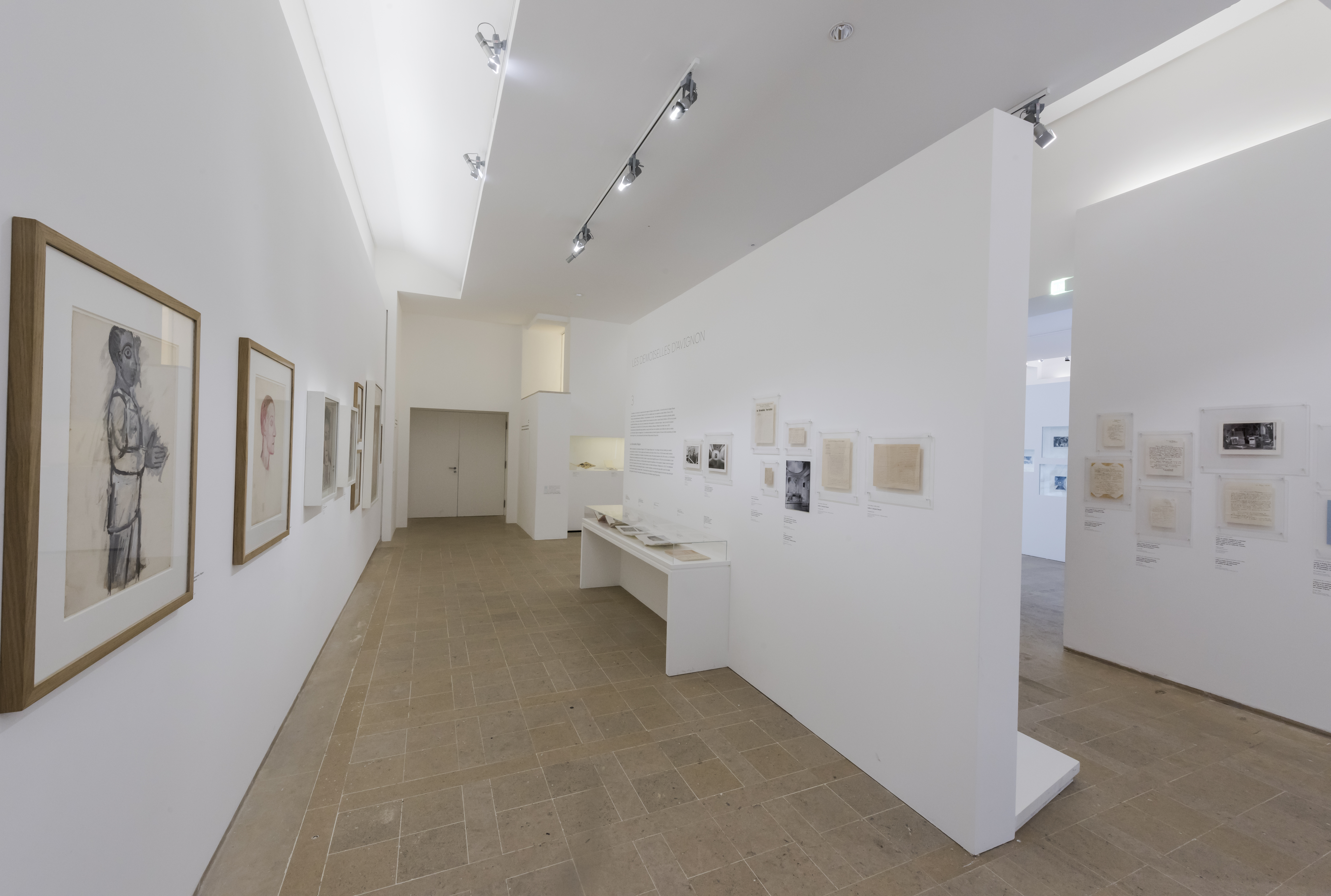 Salles de l'exposition Picasso chefs d'oeuvre
