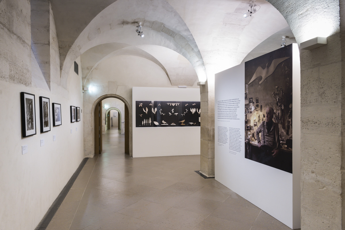 Salles de l'exposition Giacometti au musée Picasso