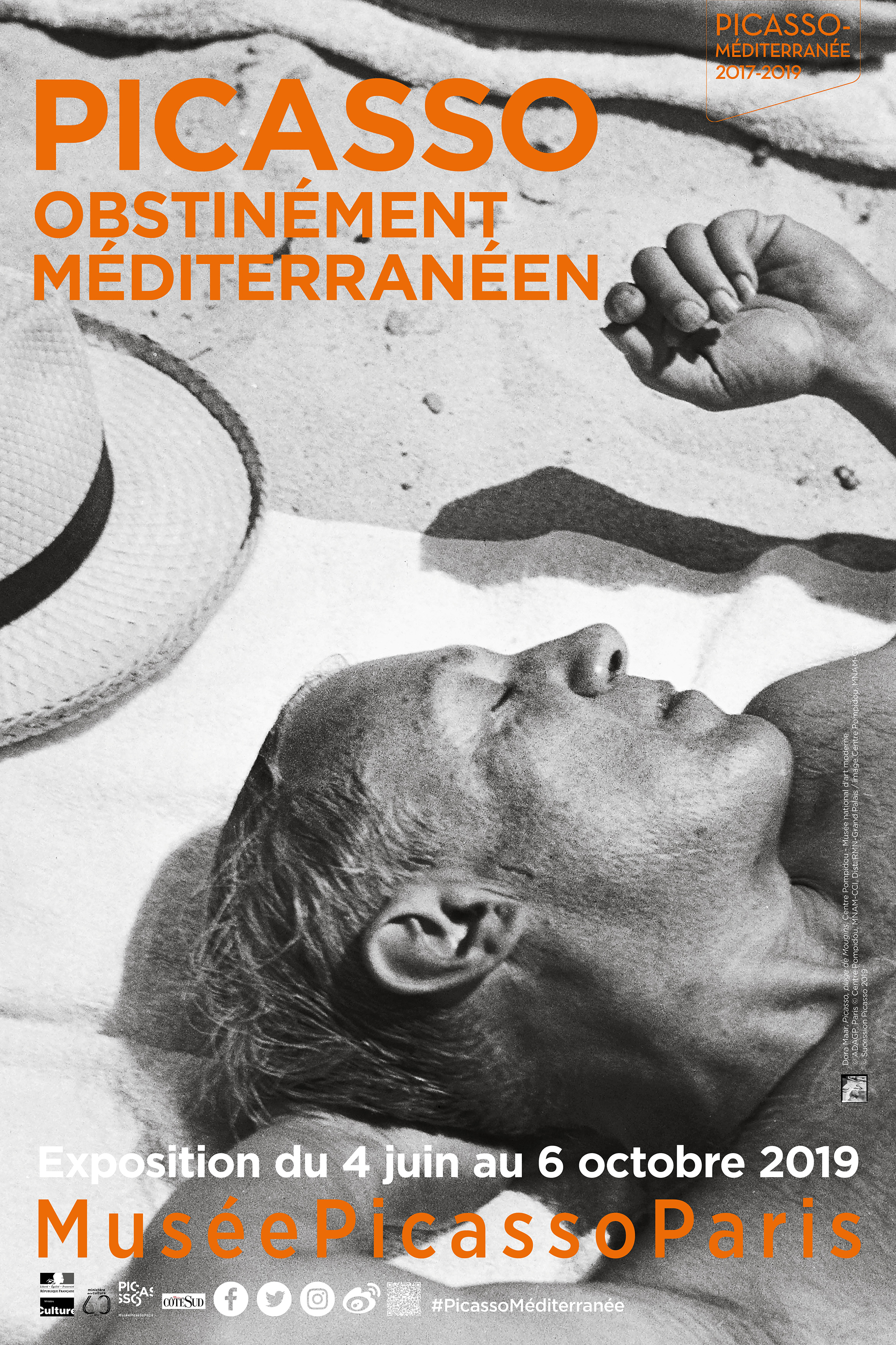 Affiche "Picasso, Obstinément Méditerannéen" 