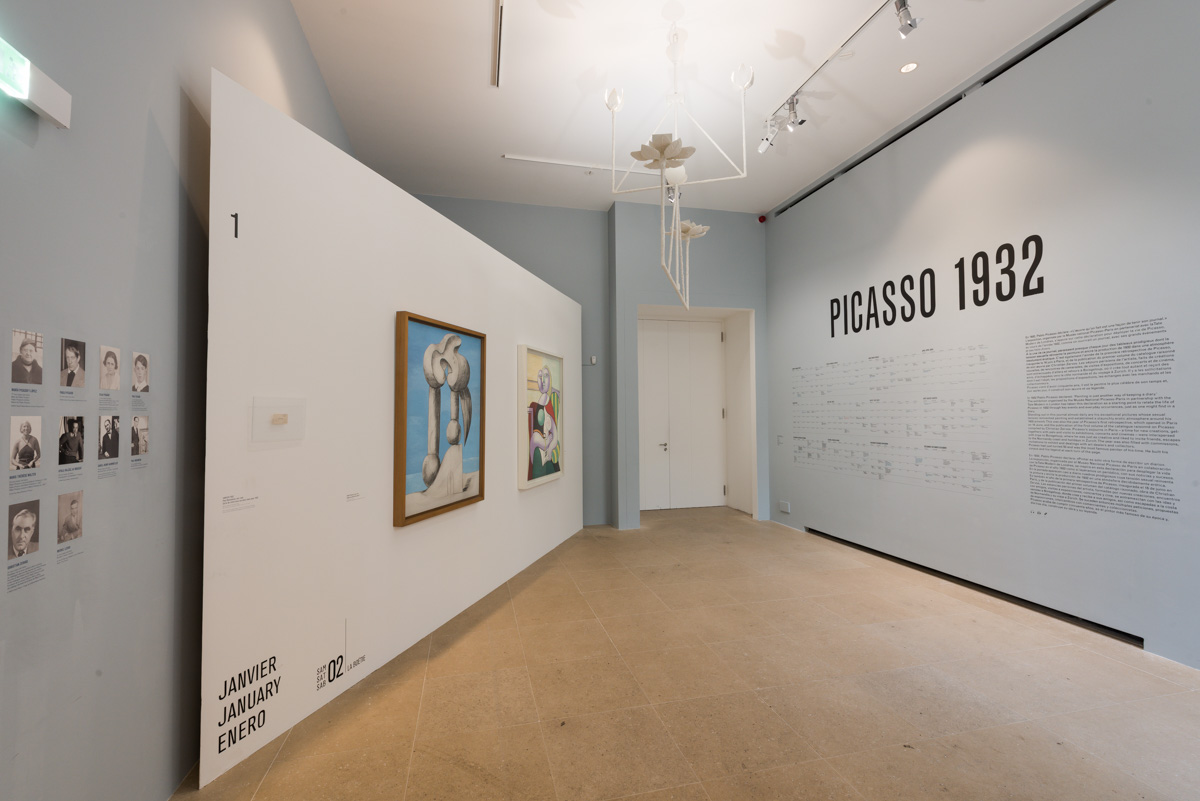 Salles de l'exposition Picasso 1932
