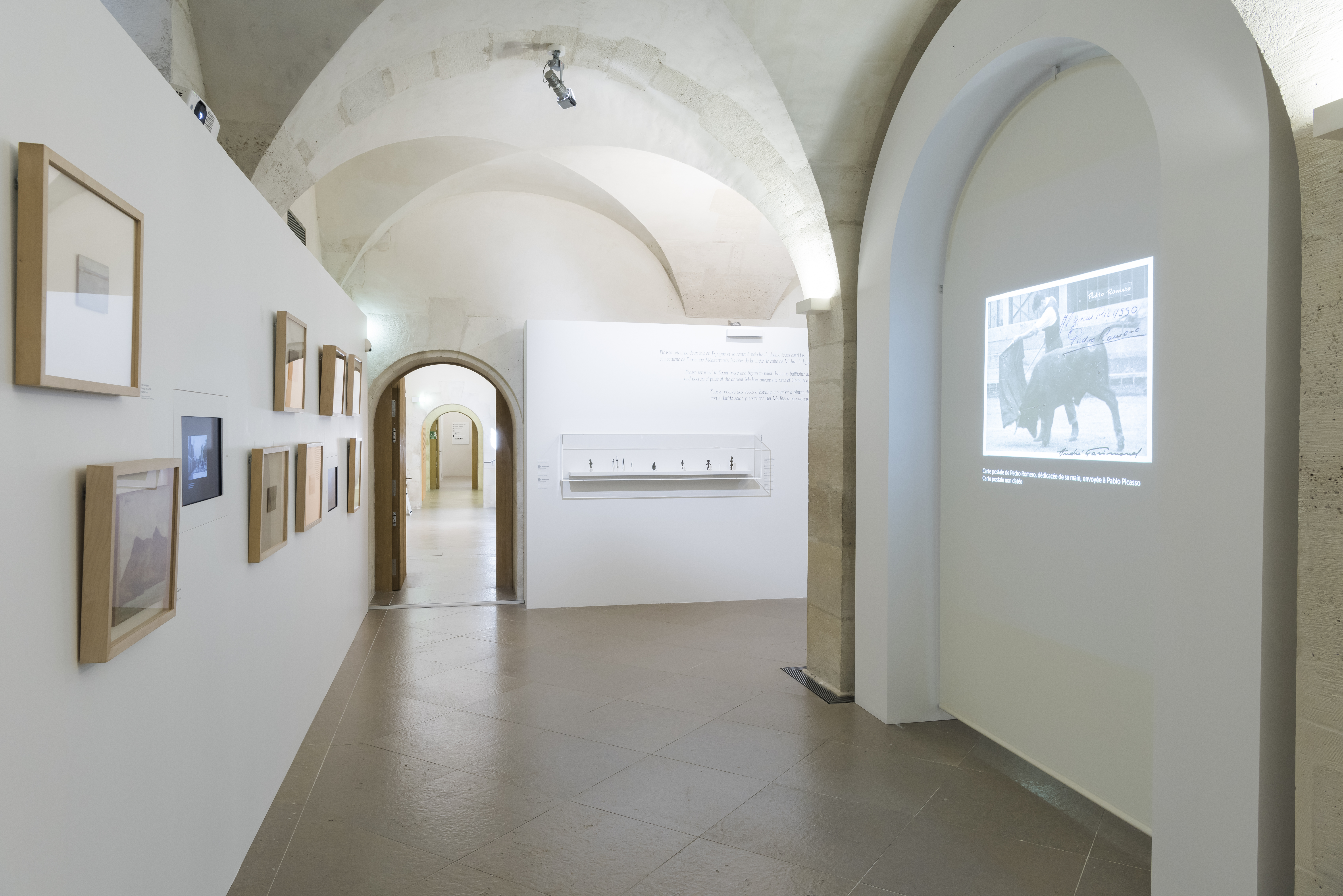 Salles de l'exposition Picasso obstinément méditerranéen 
