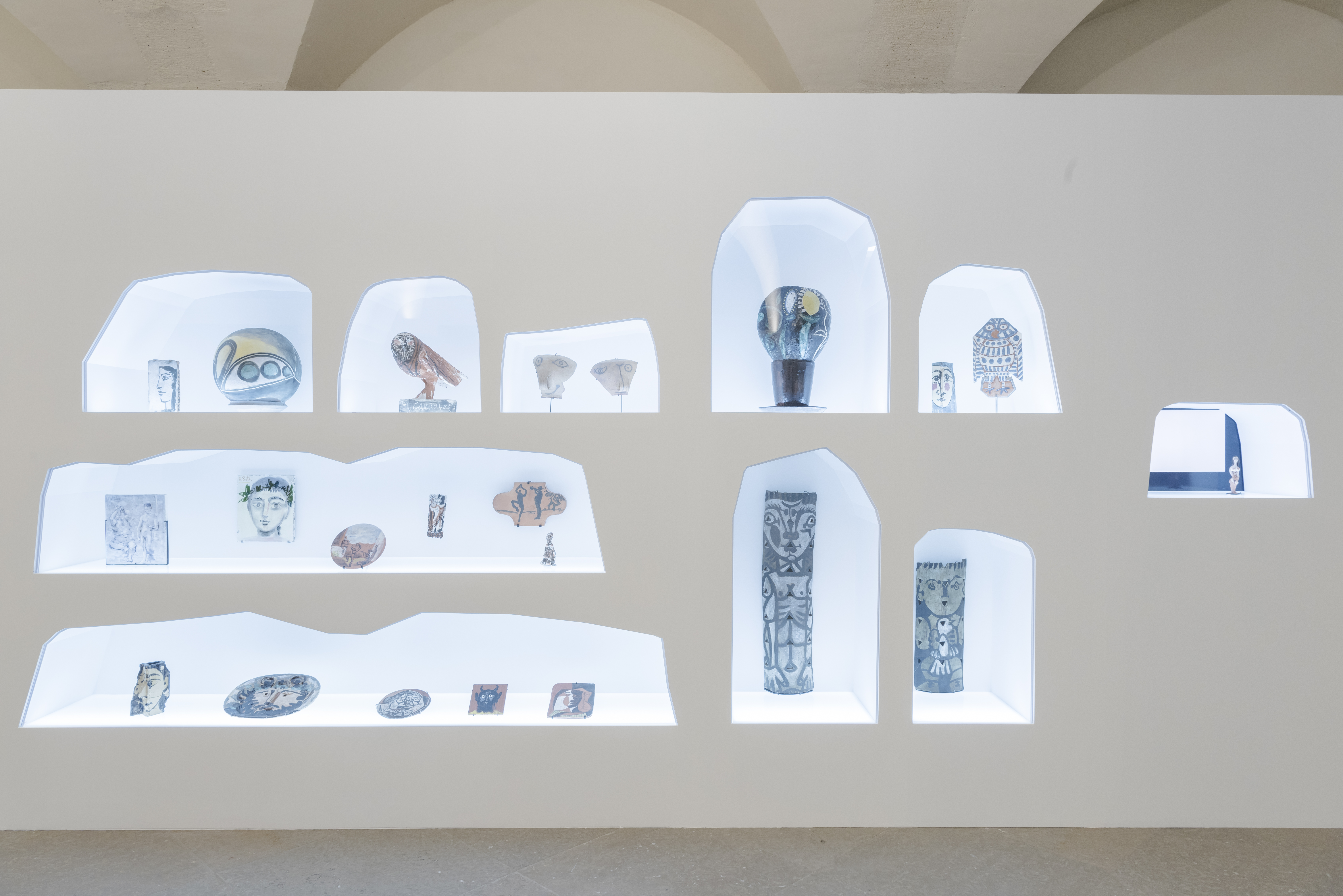 Salles de l'exposition Picasso obstinément méditerranéen