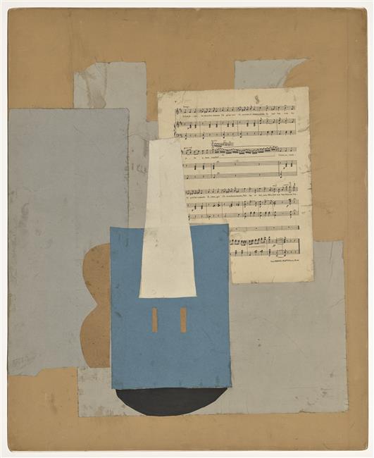 Picasso - Violon et feuille de musique - MP368 - 20-502754