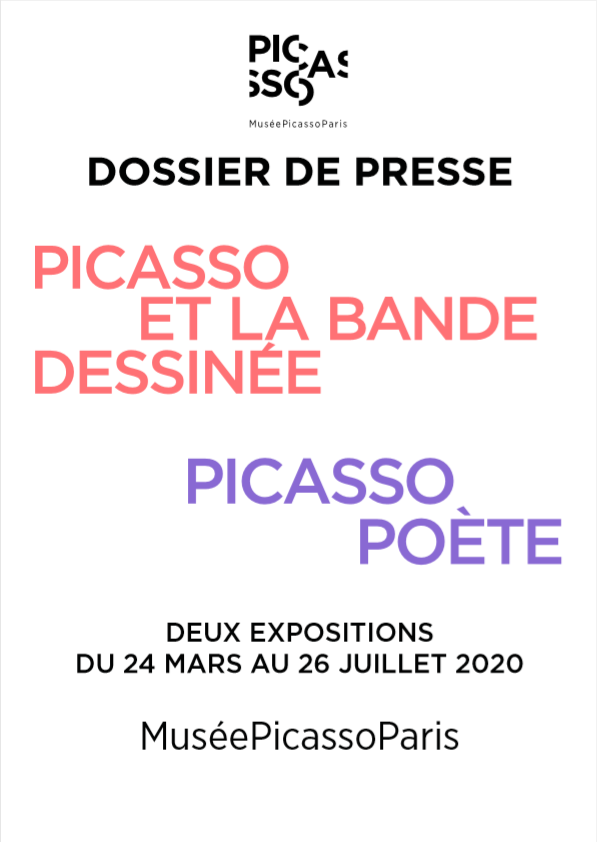 Dossier de presse "Picasso BD" et "Picasso poète"