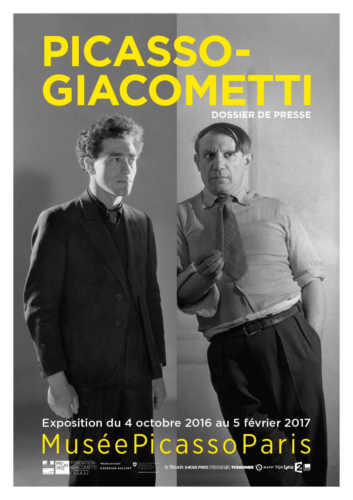 Dossier de presse "Picasso-Giacometti"