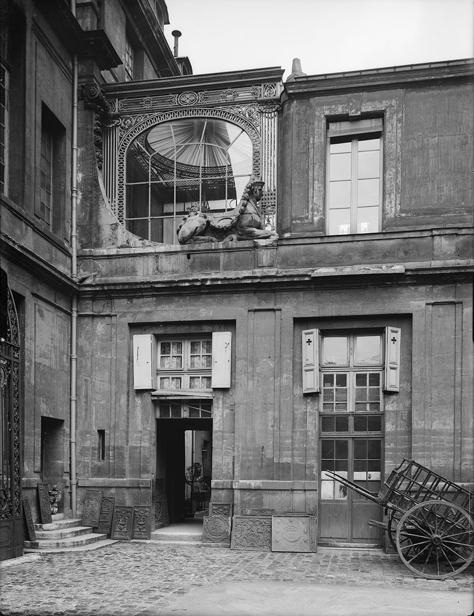 Séeberger Jules et Louis - Façade sur cour de l'hôtel Salé actuel musée Picasso à Paris