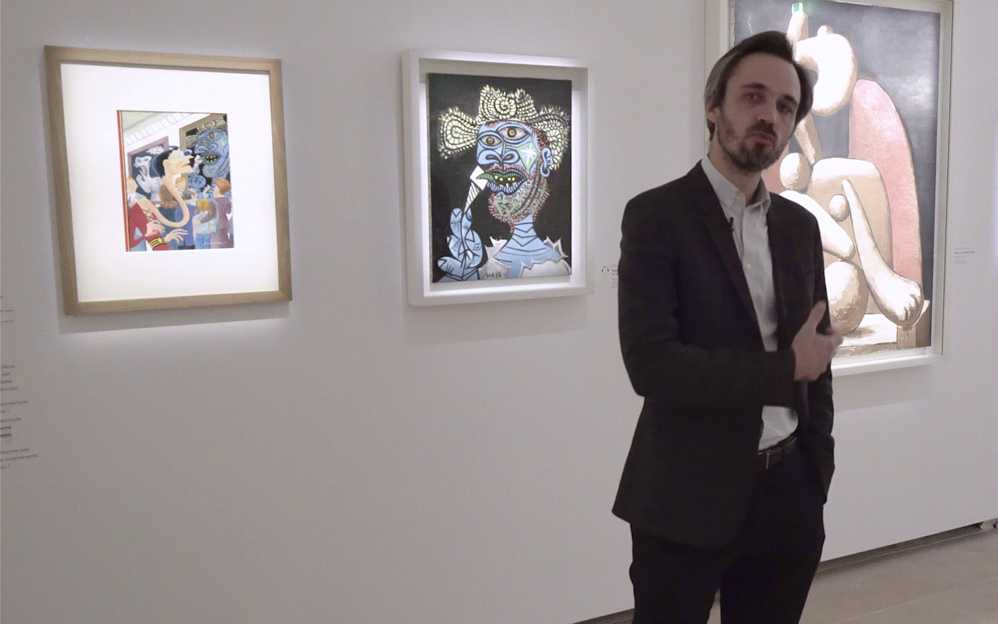 Visite de l'exposition « Picasso et la bande dessinée » avec le commissaire