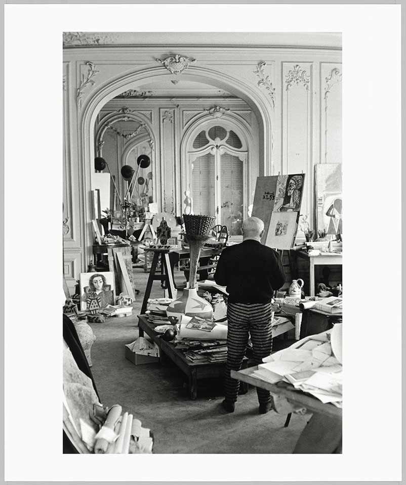 David Douglas Duncan - Pablo Picasso dans l'atelier de La Californie - DunDav039 - 16-593506