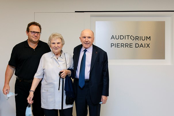 M.Daix, Mme Daix, François Pinault 