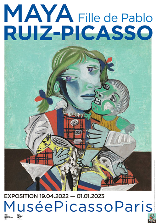 Affiche - Maya Ruiz-Picasso, fille de Pablo