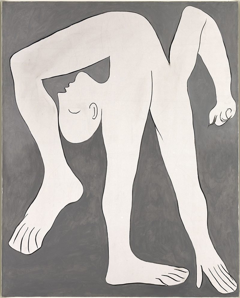 Pablo Picasso, « L'acrobate », 1930, Huile sur toile, 162 x 130 cm, MP120, Musée national Picasso-Paris