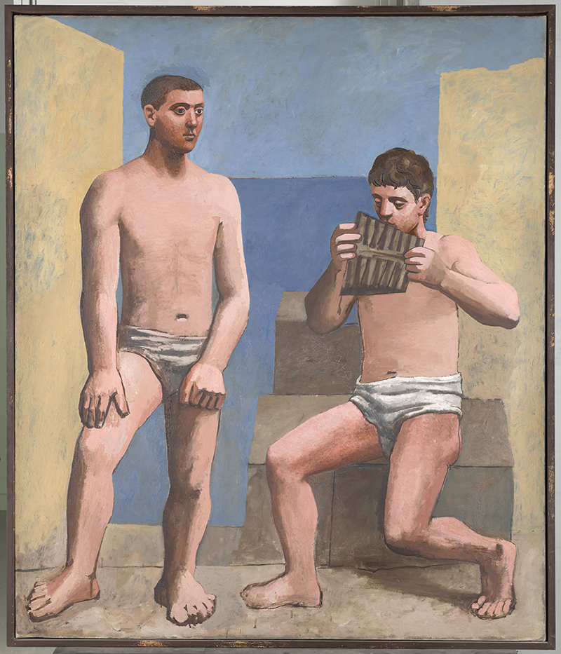 Pablo Picasso, « La Flûte de Pan », 1923, Huile sur toile, 205 x 175 cm, MP79, Musée national Picasso-Paris