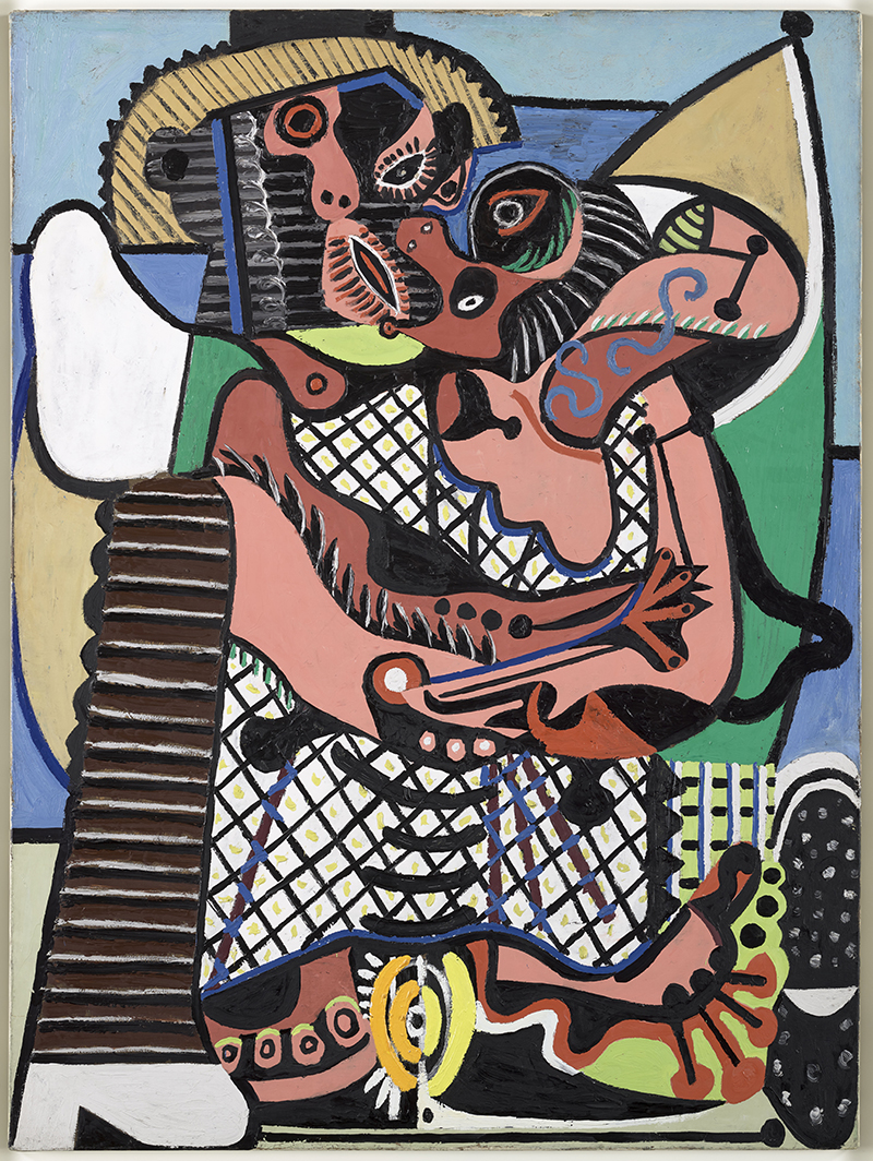Pablo Picasso, « Le Baiser », 1925, Huile sur toile, 130,5 x 97,7 cm, MP85, Musée national Picasso-Paris