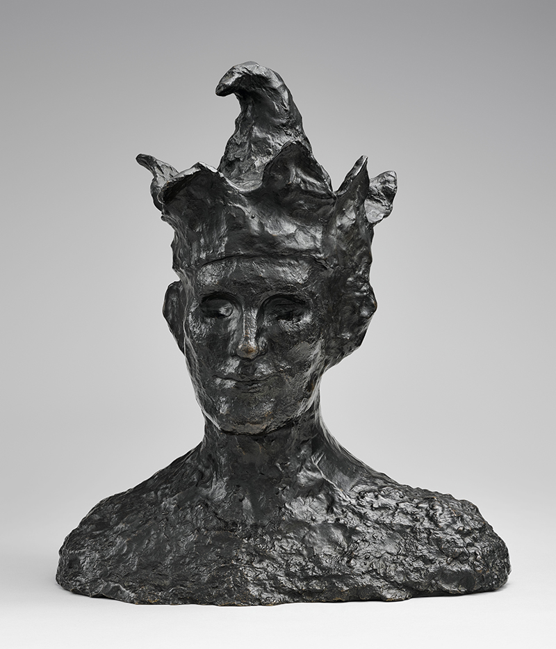 Pablo Picasso, « Le Fou », 1905, Bronze, 41,5 x 37 x 22,8 cm, MP231, Musée national Picasso-Paris