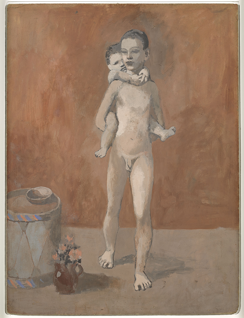 Pablo Picasso, « Les Deux Frères », 1906, Gouache sur carton,  80 x 59 cm, MP7, Musée national Picasso-Paris