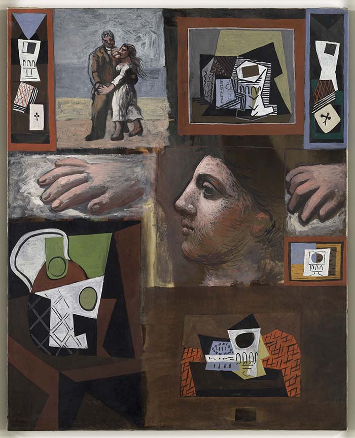 Pablo Picasso, « Études », 1919, Huile sur toile, 100 x 81 cm, Musée national Picasso-Paris, MP65
