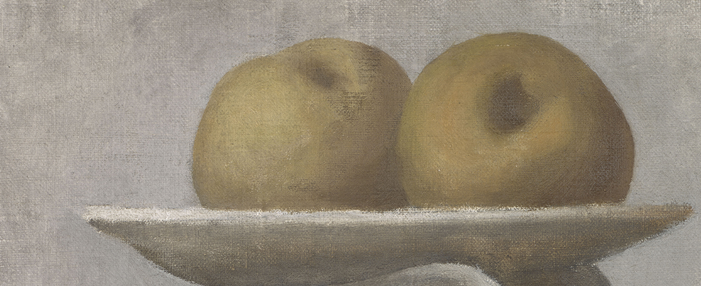 Pablo Picasso, « Nature morte au pichet et aux pommes », 1919, Huile sur toile, 65 x 43 cm, Musée national Picasso-Paris, MP64