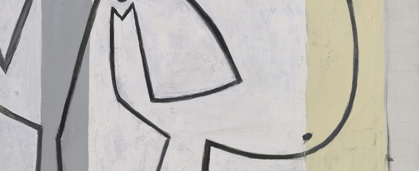 Pablo Picasso, « Nu sur fond blanc », 1927, Huile sur toile, 130 x 97 cm, Musée national Picasso-Paris, MP102