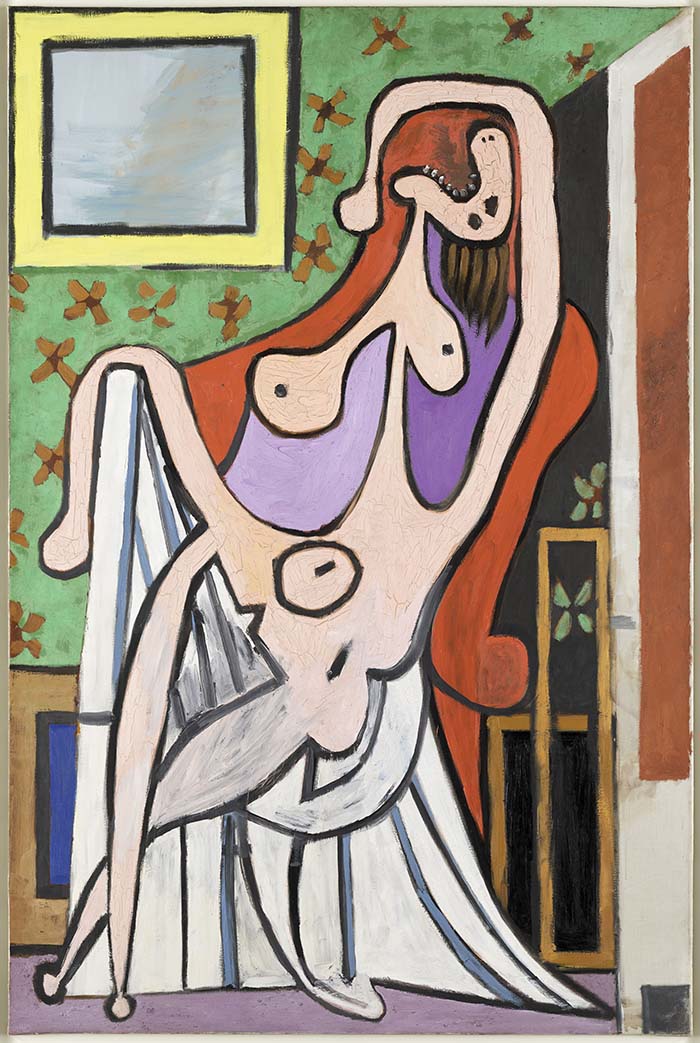 Pablo Picasso, « Grand Nu au fauteuil rouge », 1929, Huile sur toile, 195 x 129 cm, Musée national Picasso-Paris, MP113