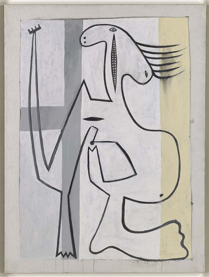 Pablo Picasso, « Nu sur fond blanc », 1927, Huile sur toile, 130 x 97 cm, Musée national Picasso-Paris, MP102