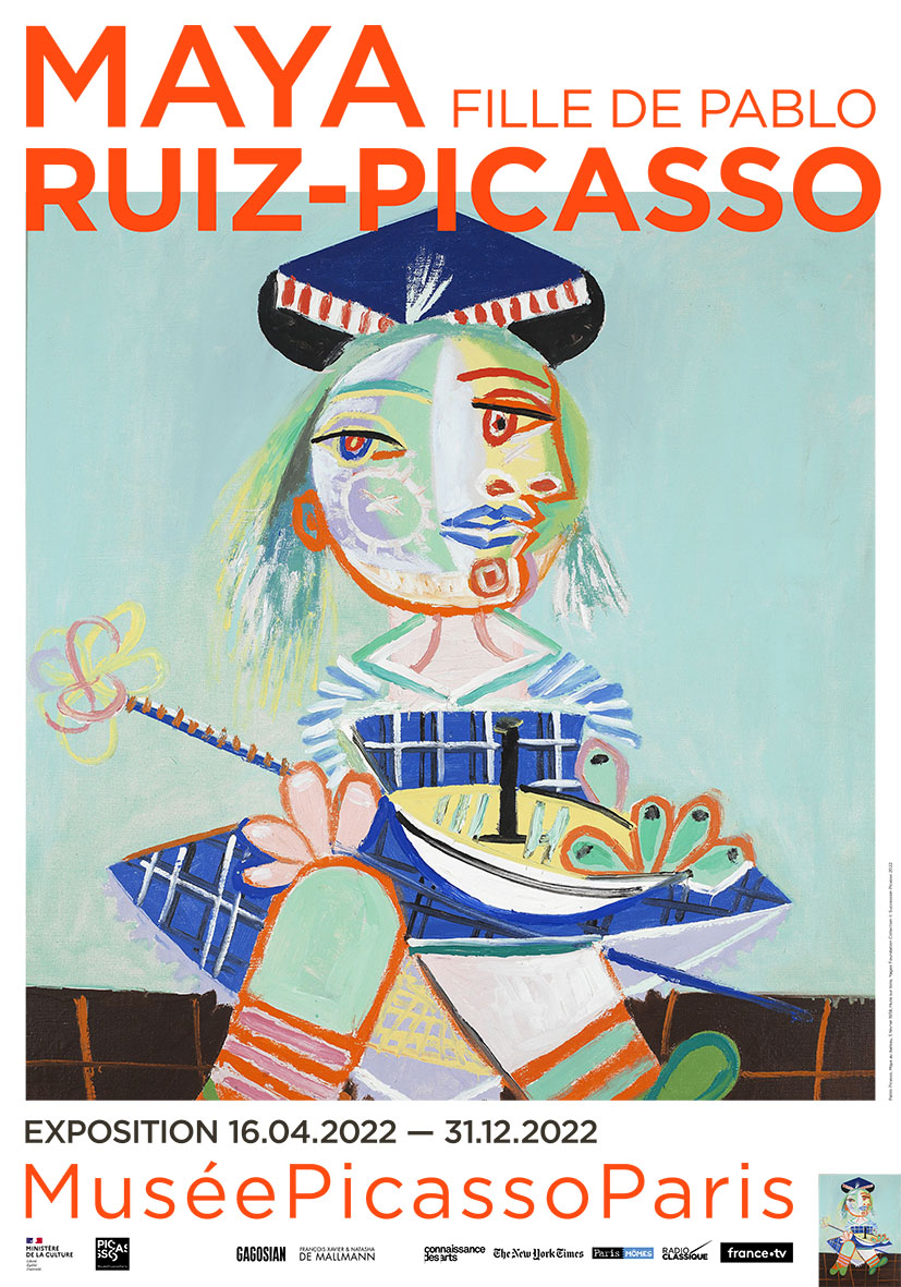 Affiche - Maya Ruiz-Picasso, fille de Pablo - web