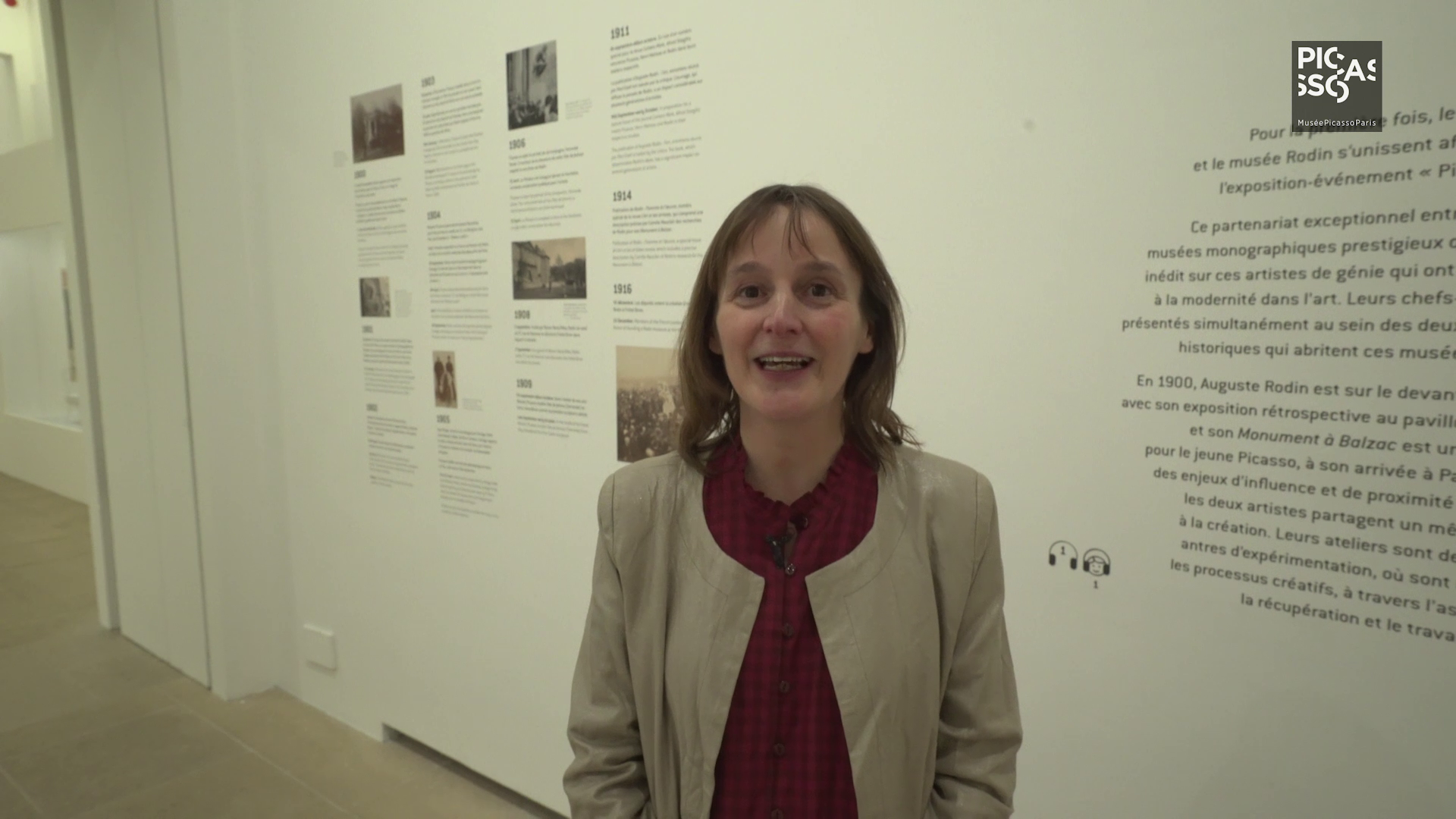 Visite vidéo "Picasso-Rodin" avec la co-commissaire