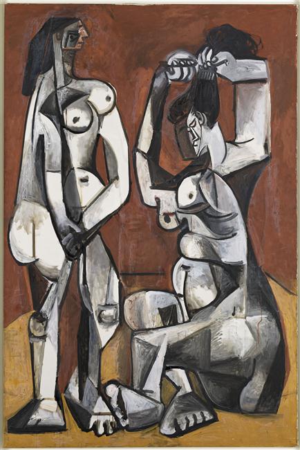 Pablo Picasso, « Femmes à la toilette », 1956, Huile sur toile, 1955 x 130 cm, Musée national Picasso-Paris, MP210
