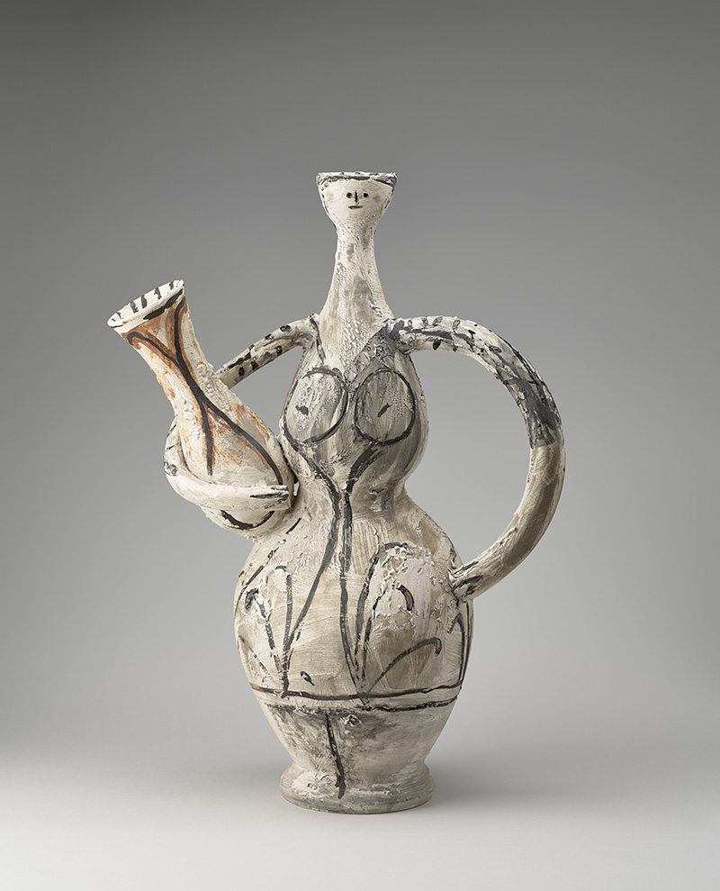 Vase : femme à l'amphore