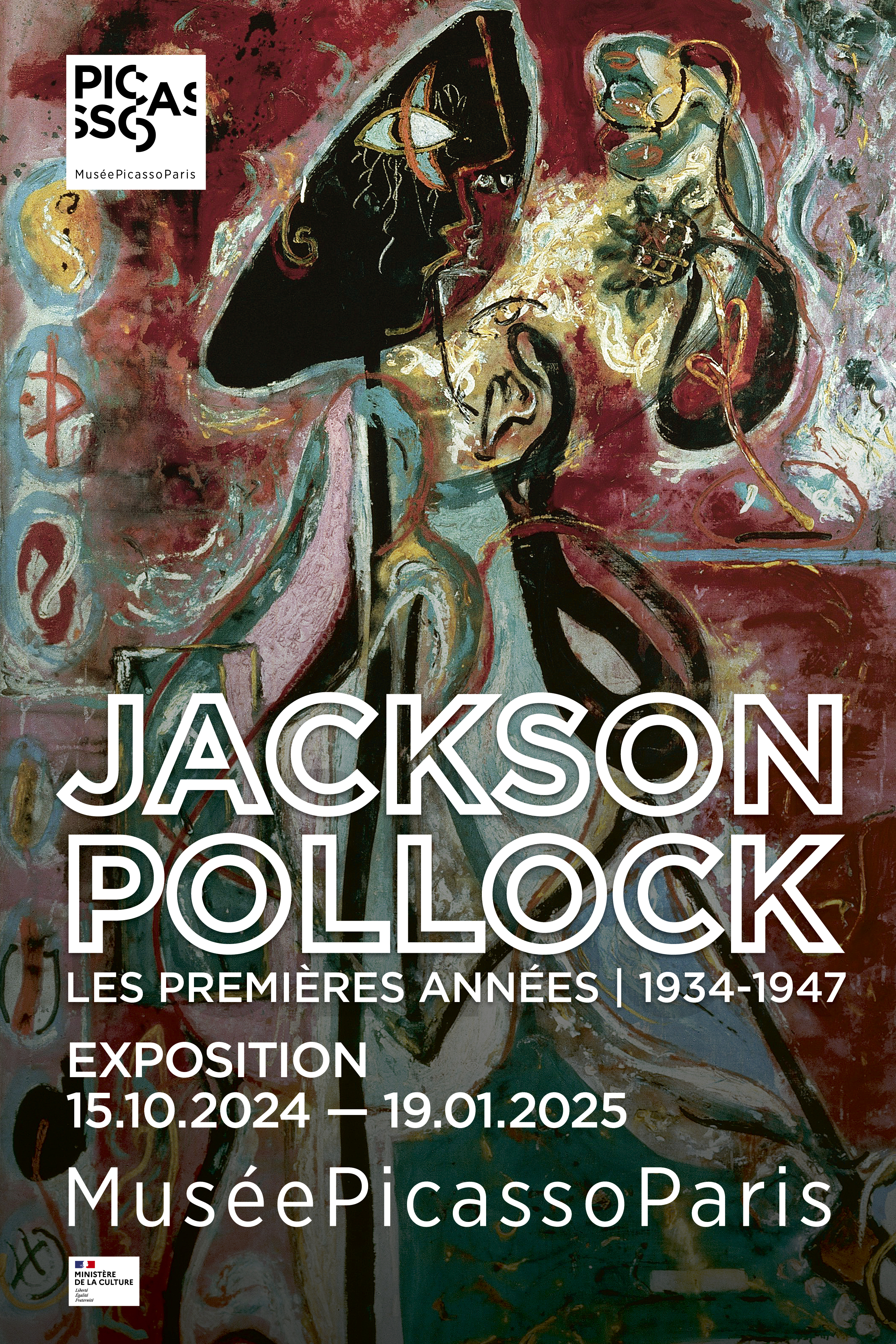 Jackson Pollock - musée Picasso 