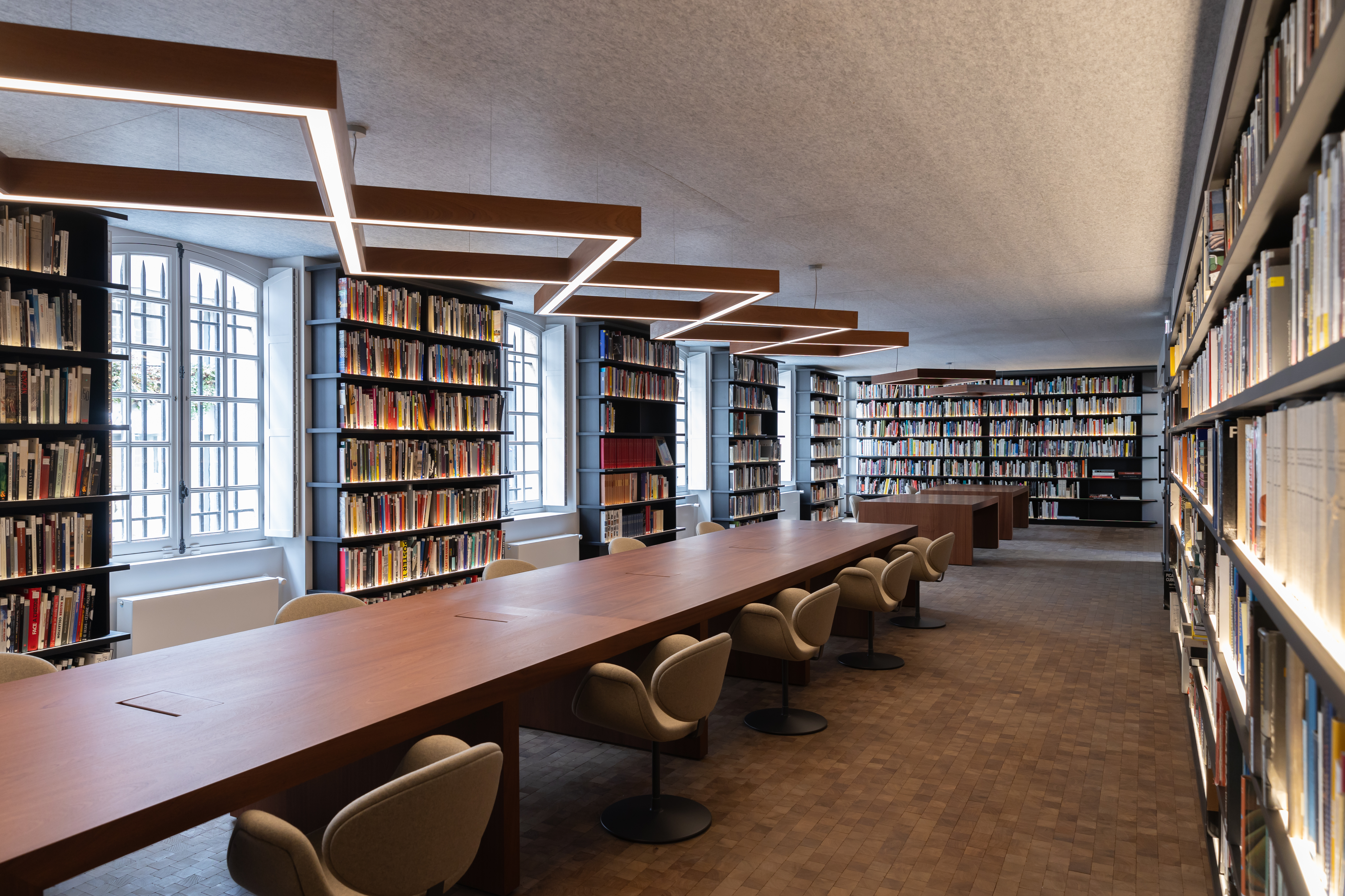  LégendeCentre d'Études Picasso. Conception architecturale : Pascal Grasso Architectures. © Charlotte Bommelaer